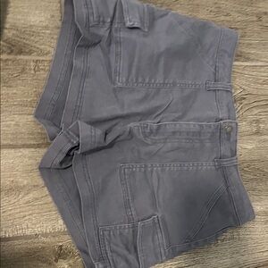 Hollister Gray Cargo Shorts